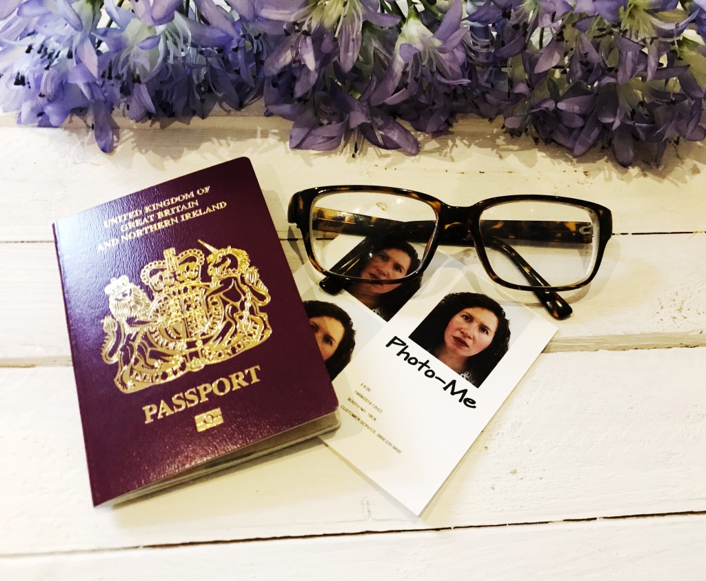 Makeup plan fail! Passport photos trying not to look like a pyscho!
