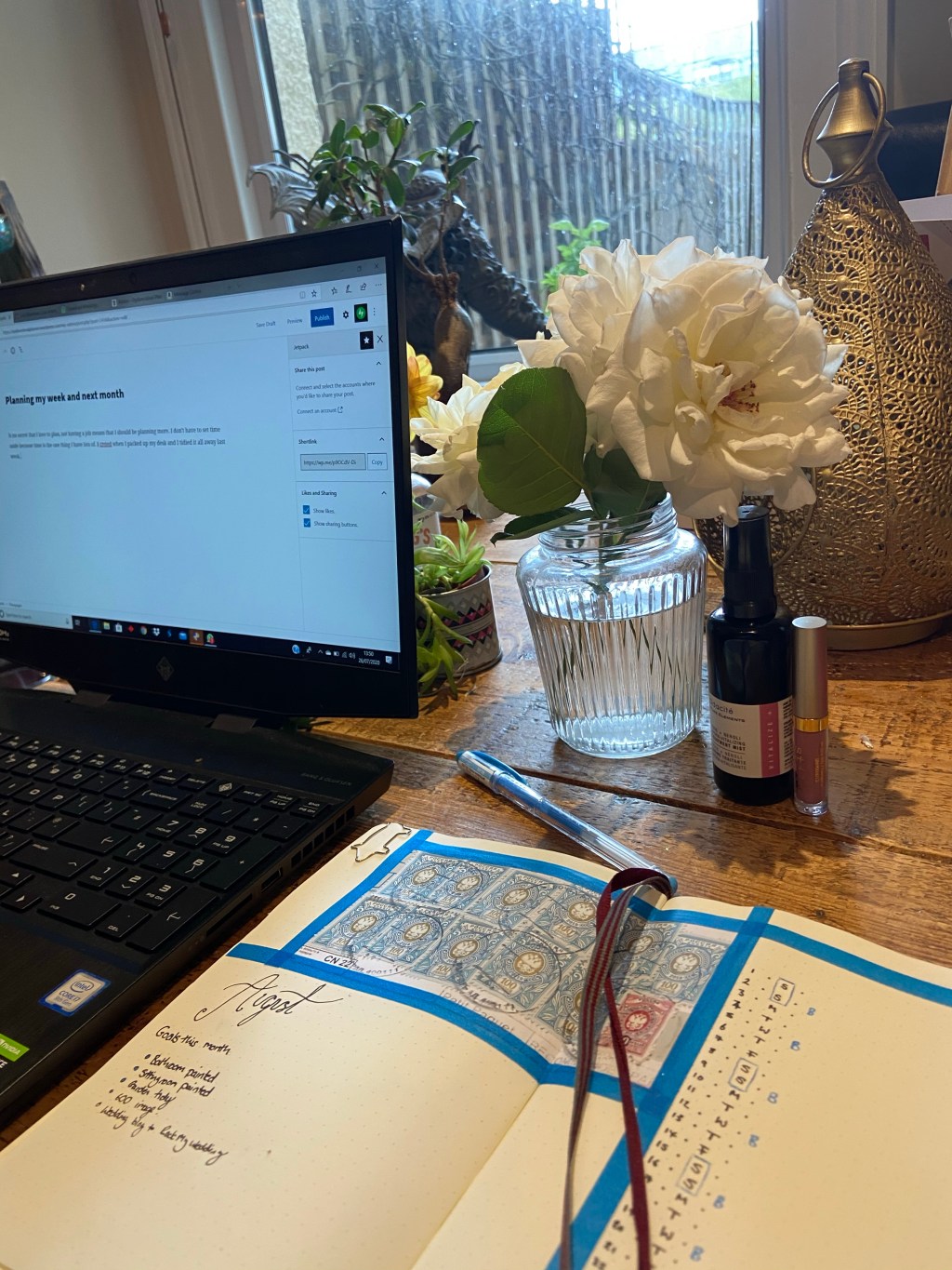 Planning my week and next&nbsp;month