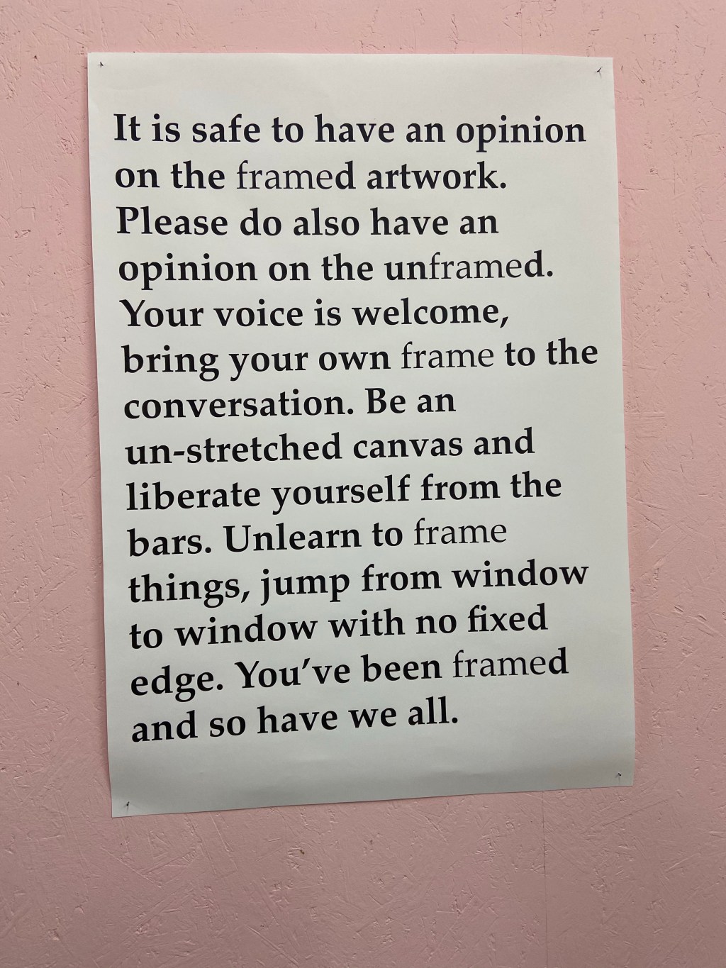 Art therapy art class and opening&nbsp;up