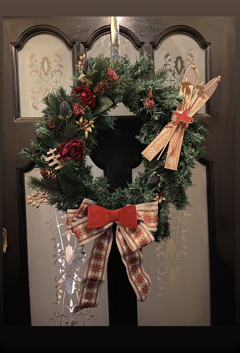 My Ski themed&nbsp;wreath