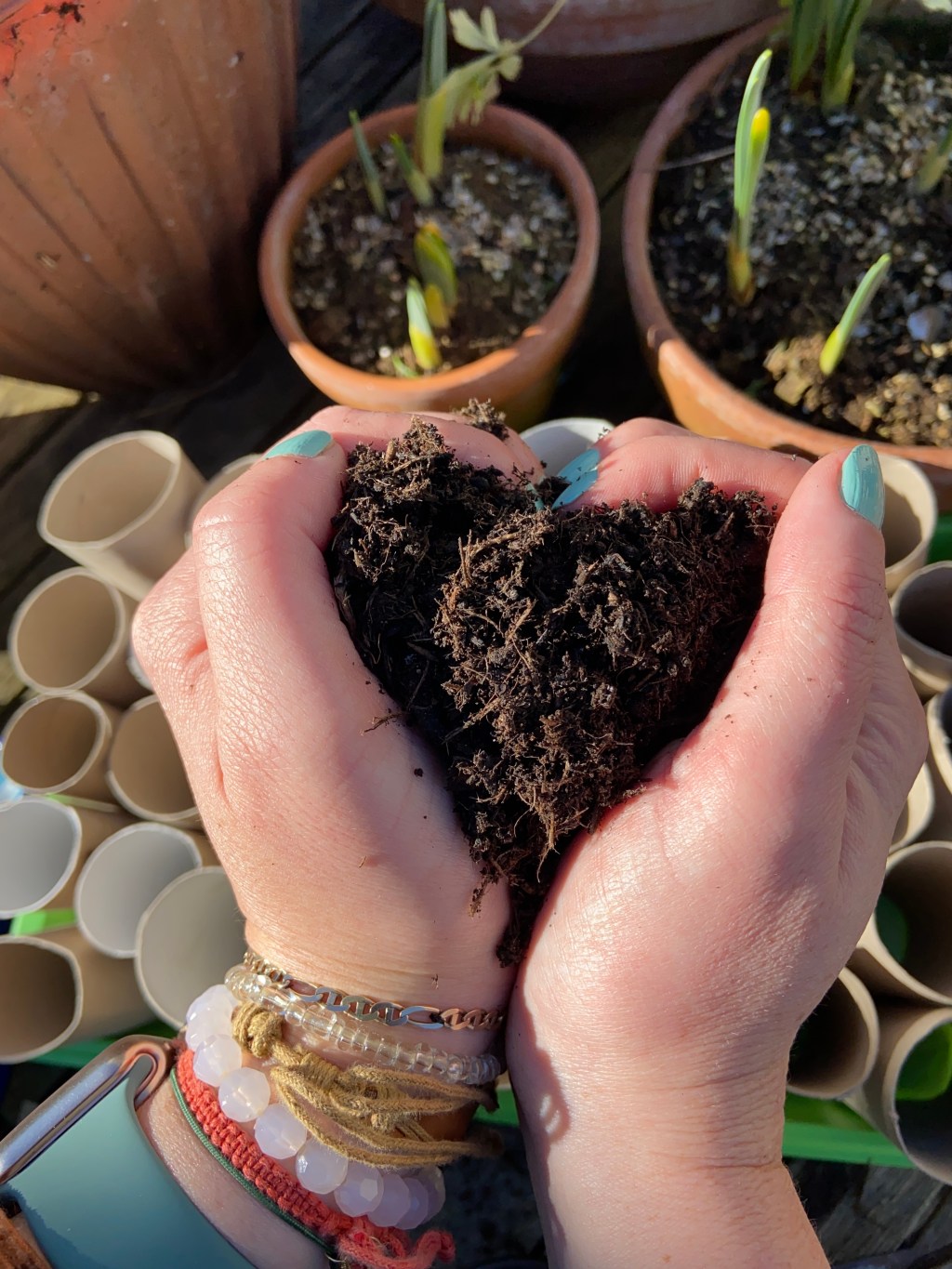 My gardening therapy: sewing sweet&nbsp;peas
