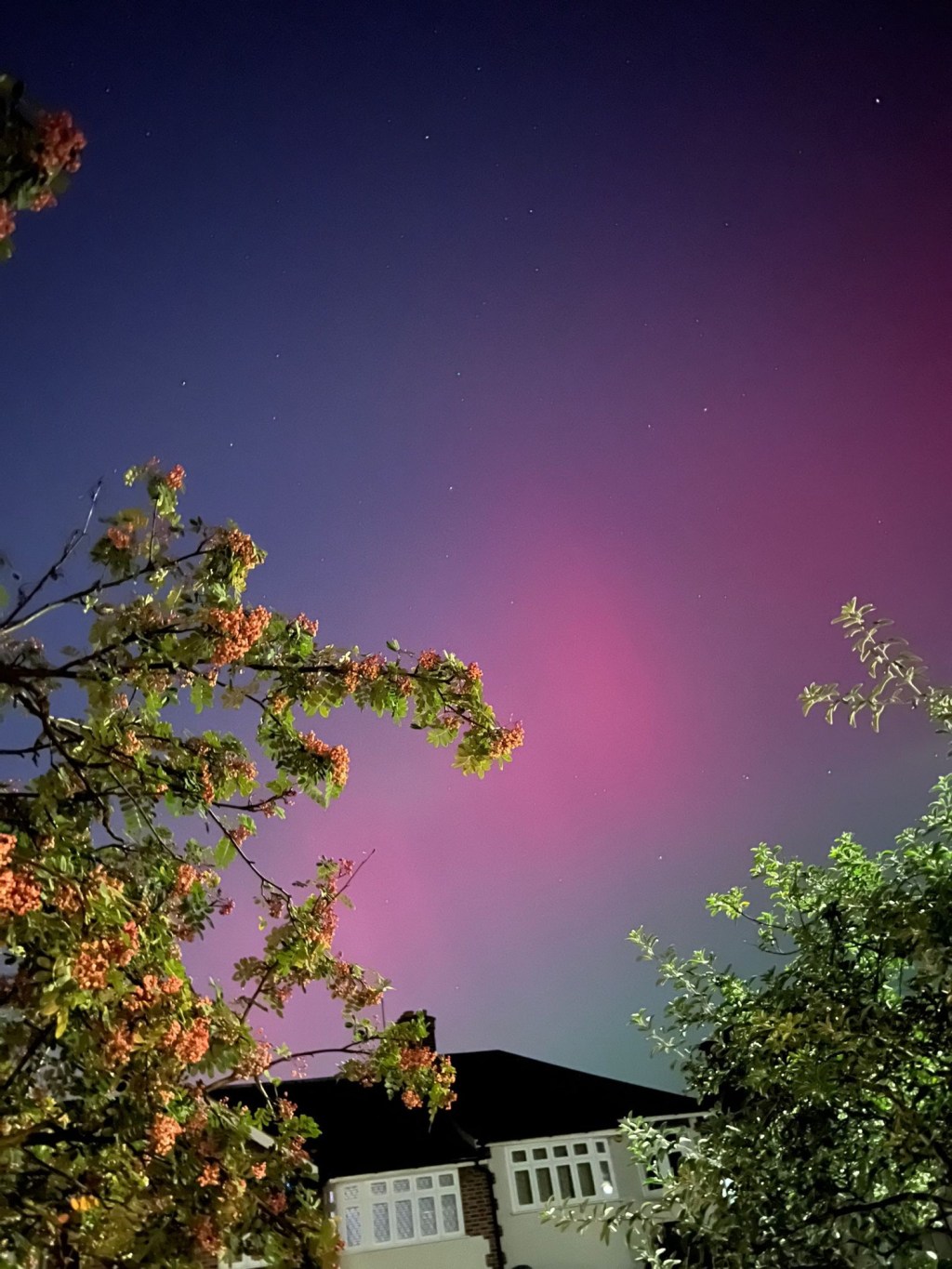 Aurora Borealis over London