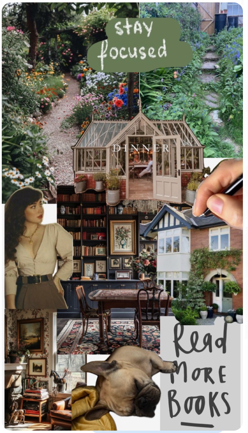 My mood board for a happy year in 2025